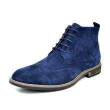 Men's Suede Leather Lace Up Oxfords Chukka Ankle Boots